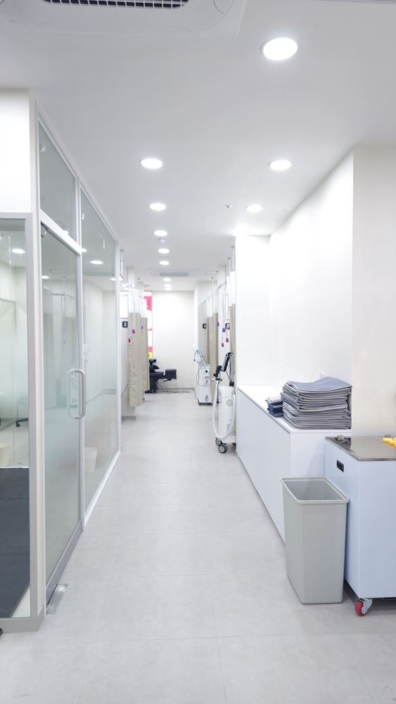 물리치료실 내부